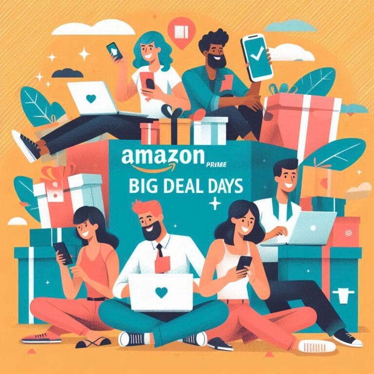 Excited Barbers looking at Amazon Prime Deals