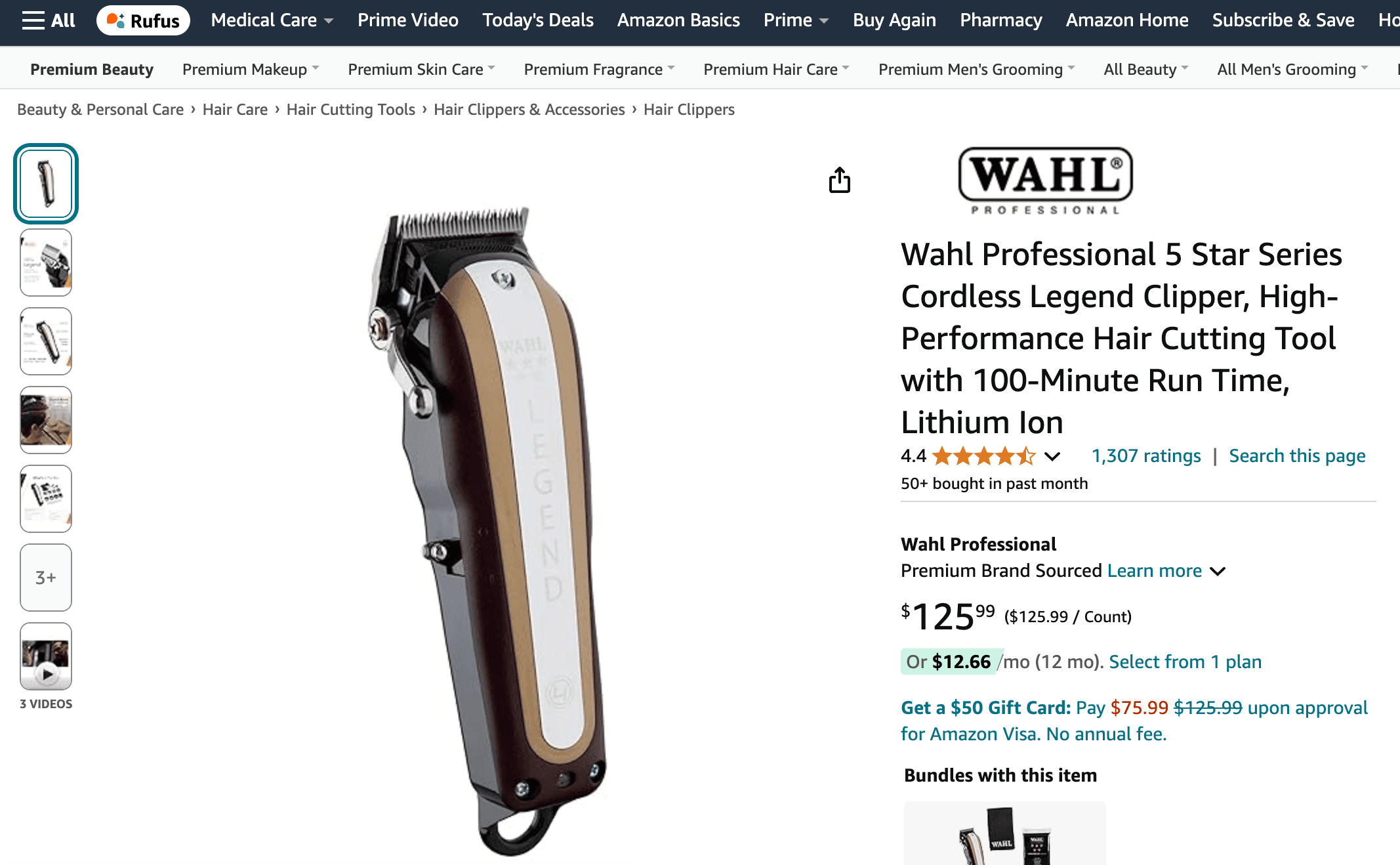 Wahl Cordless Clippers: wahl legend