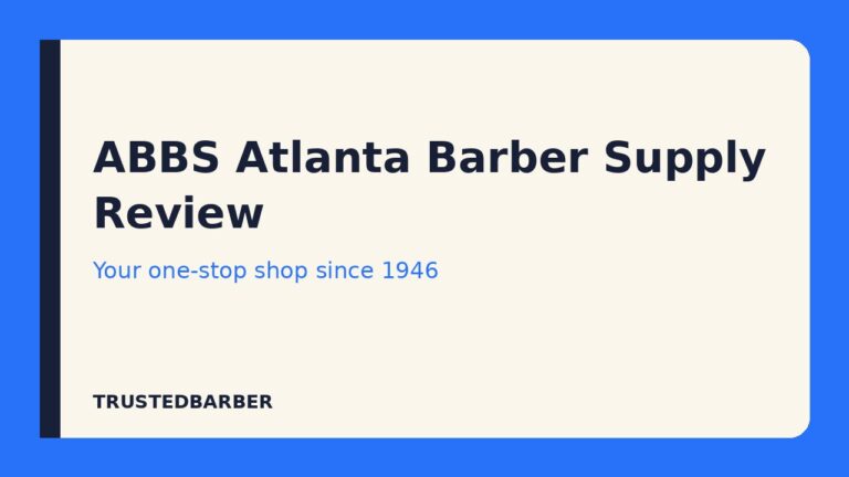 ABBS Atlanta Barber Supply review title card