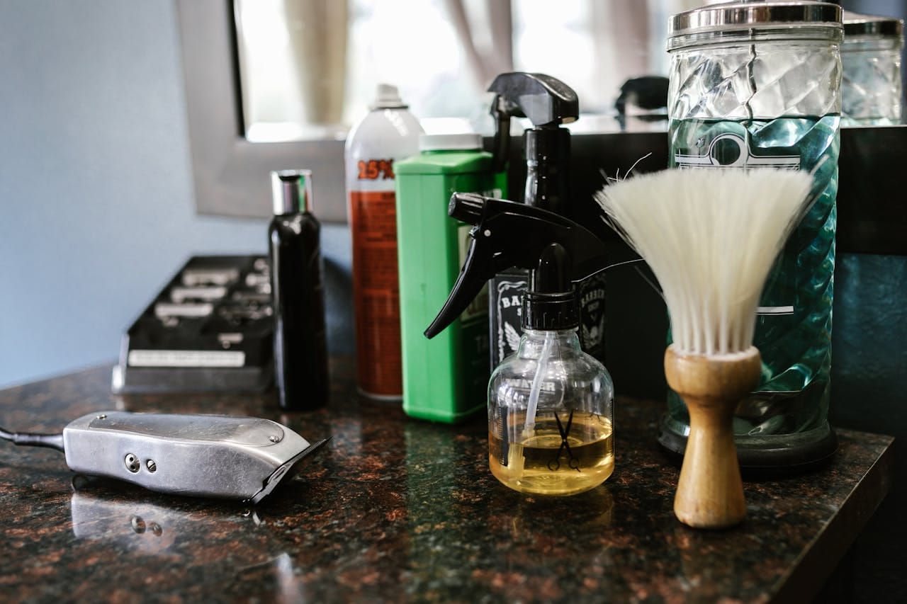 How to Disinfect Hair Clippers: #1 Guide for Barbers 2 disinfect hair clippers with cool care or spray disinfectant or barbicide