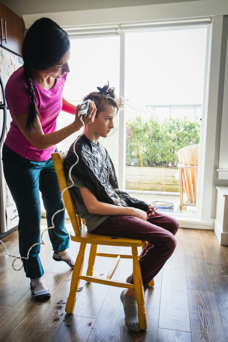 haircut at home