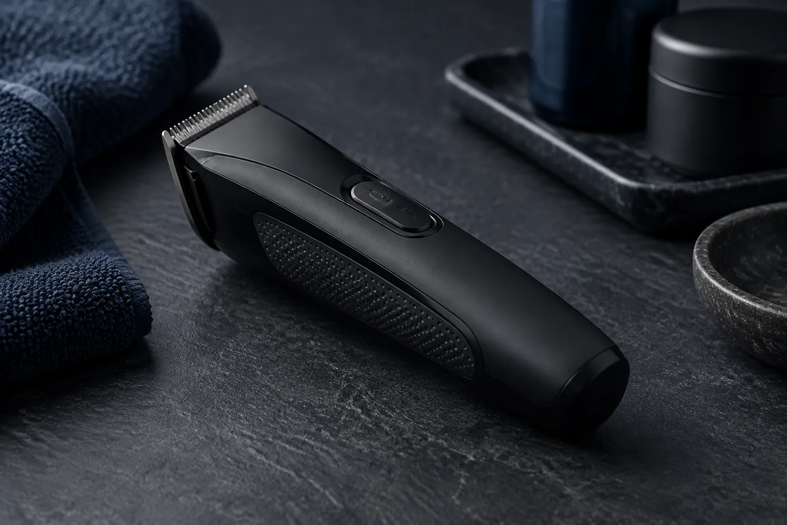 TPOB Play vs Play Max vs Play Mini: Which One to Buy in 2026 2 Slim cordless clipper with a rubber grip on dark slate