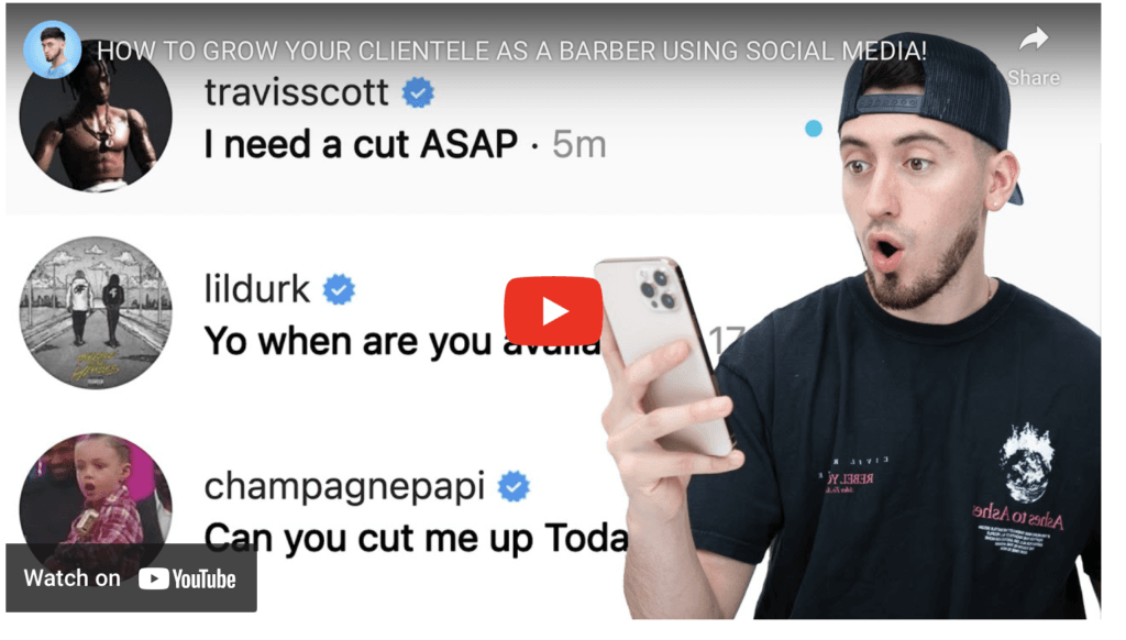 Top 7 Ways to Grow Barber Social Media with the MartyBlendz Method 1 MartyBlendz Youtube Barber Social Media